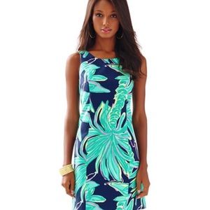 Lilly Pulitzer Cathy Wave Jacquard Dress 8 EUC